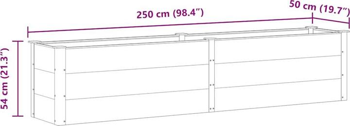 Produktbild vidaXL Garten-Hochbeet