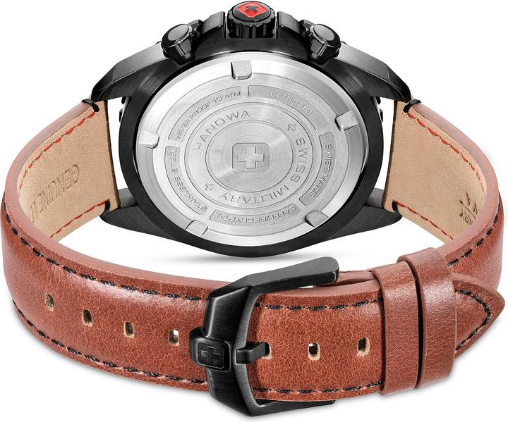 Produktbild Swiss Military Hanowa Herrenuhr (Chronograph, 45 mm)