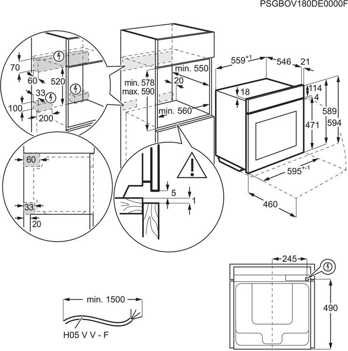 Actual product image Electrolux Forno MealAssist 800 con