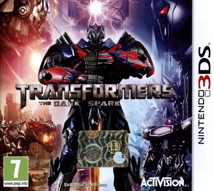 Actual product image Activision Transformers: The Dark Spark (3DS)