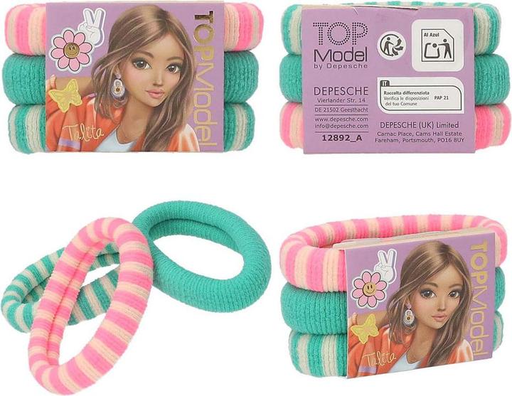 Immagine prodotto Depesche TOPModel Haargummi Set (Set di cravatte per capelli)