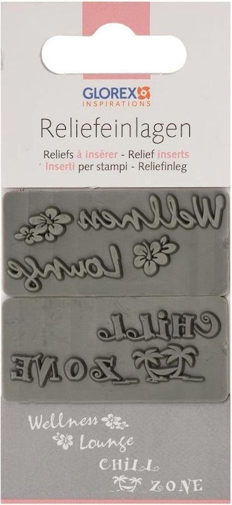 Actual product image Glorex Relief inlay 2pcs Wellness lounge / Chill Zone