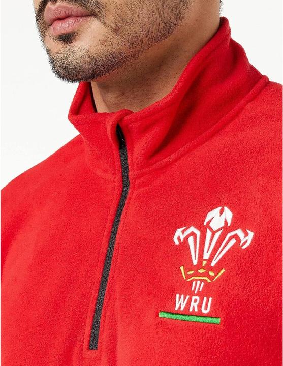Image du produit Macron Sweatshirt 1/4 zip Pays de Galles Rugby XV Merch CA (S)