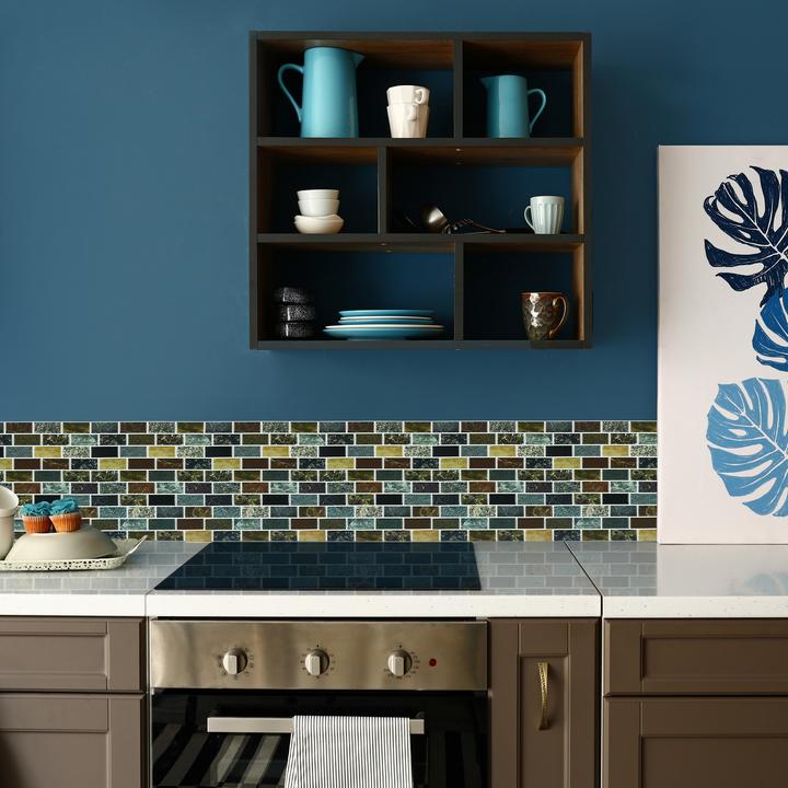 Actual product image Relaxdays Tile stickers (31 x 0.1 x 31 cm)