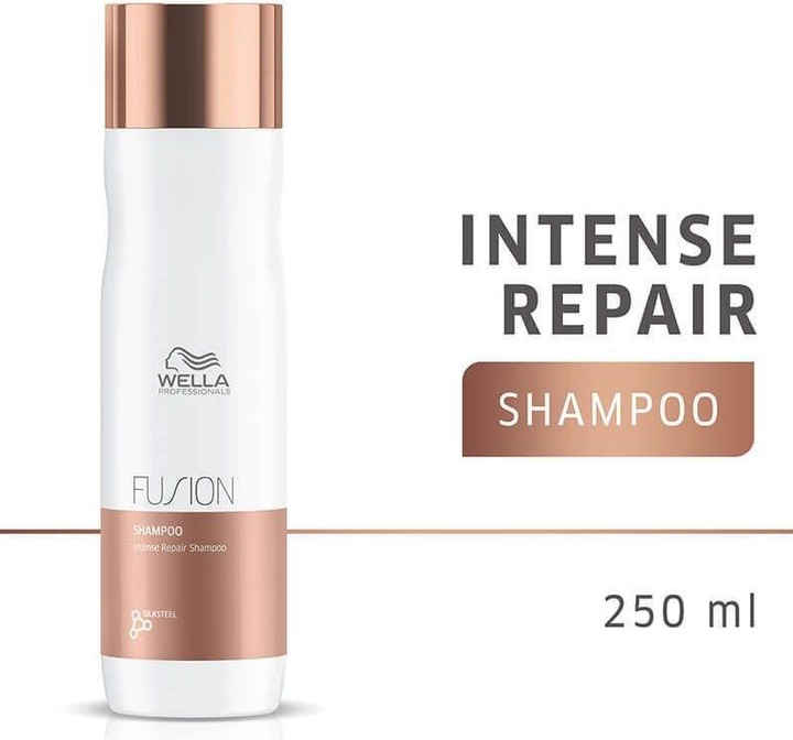 Actual product image Wella Fusion Shampoo (50 ml, Liquid shampoo)