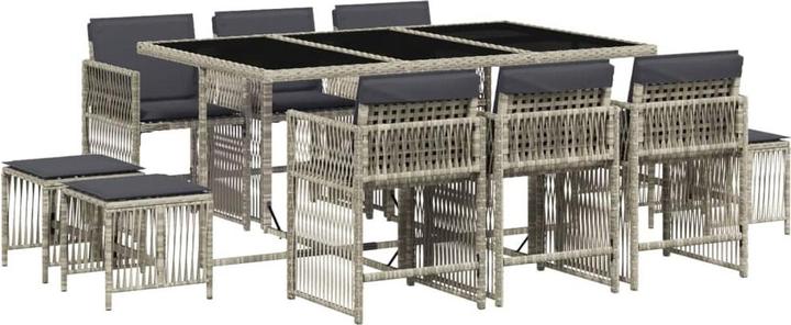 Produktbild vidaXL Garten Essgruppe (165 x 106 x 73 cm)