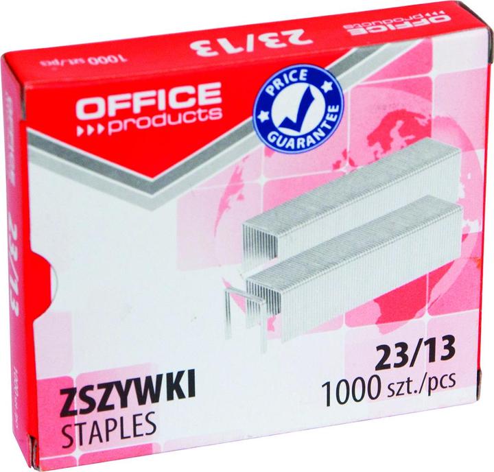 Office Products Staples, 23/13, 1000 pieces (1000x)