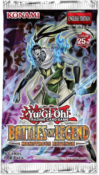 Immagine prodotto Yu-Gi-Oh Battaglie della Leggenda Vendetta Mostruosa - 1a Edizione -! (Inglese, Pacchetto Booster)