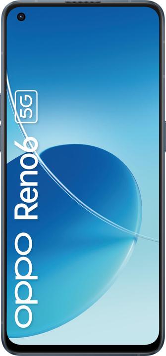 Image du produit OPPO Reno6 (128 Go, Noir stellaire, 6.40", Double SIM, 64 Mpx, 5G)