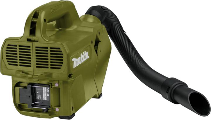 Actual product image Makita DCL 184 SFO cordless hoover 18 V 54 mbar 0.5 l Olive Outdoor Adventure series + 1x rechargeable