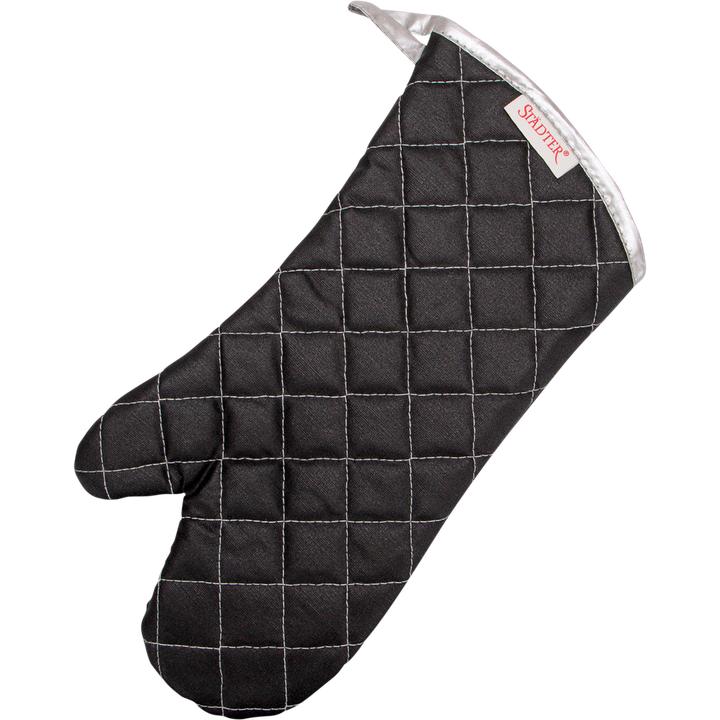 Image du produit Städter Gant de cuisine 41 x 21 cm Noir (Coton, Coton)