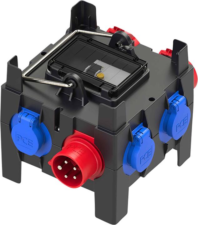 Actual product image PCE Plastic socket outlet distributor M-Imst 16/2-4 (6x)