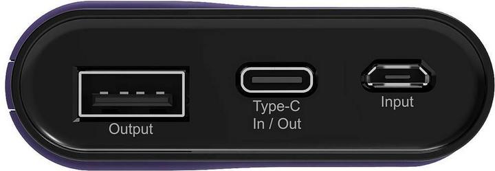 Productafbeelding RealPower Powerbank Type C 7500 middernacht (7500 mAh, 27.75 Wh)