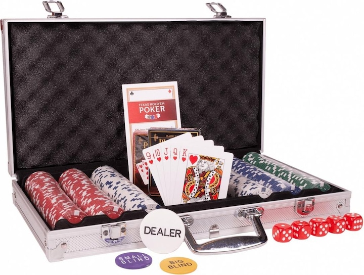ASS Altenburg Joker Poker-Set im Aluminiumkoffer (Polnisch)