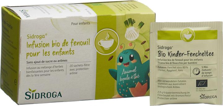 Produktbild Sidroga Kinder Fencheltee (40 g)
