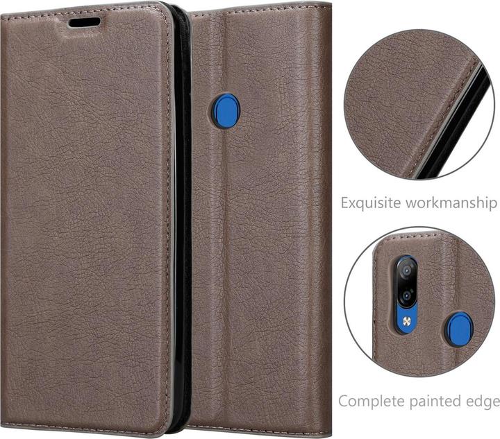Actual product image Cadorabo Book Invisible Magnet Cover (ZTE Blade V10 Vita)