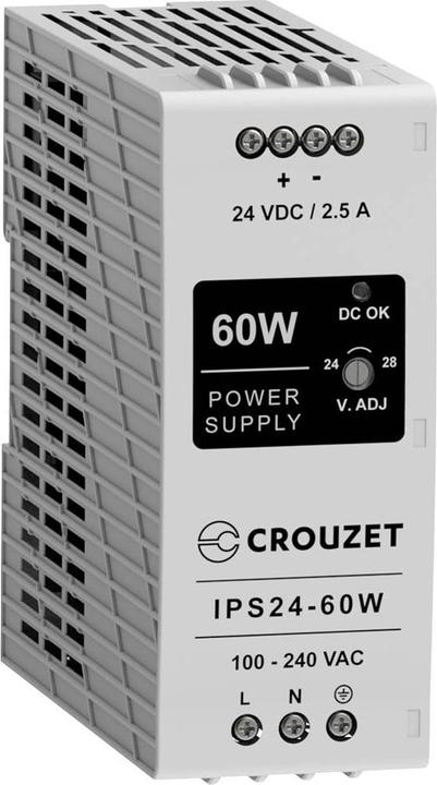 Immagine prodotto Crouzet Alimentatore industriale 24V 2.5A 60W Contenuto 1pc.