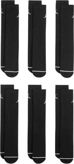 Produktbild Nike Jordan Everyday Cushioned Crew Socks, schwarz (6er Pack, 38 - 42)