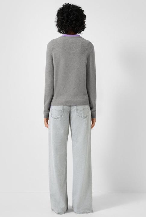 Produktbild s.Oliver Strickpullover Pullover mit Raglanärmel (M)