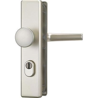 Abus, Türgriff + Fenstergriff, KLN314 ZS F2 Schutzbeschlag WG, neusilber (Türgarnitur)