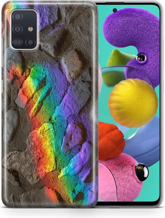 Rainbow stones