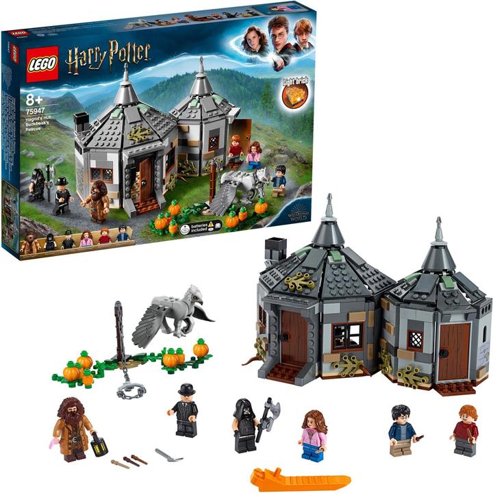 Produktbild LEGO Hagrids Hütte: Seidenschnabels Rettung (75947, LEGO Harry Potter)