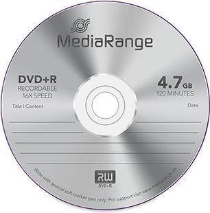Immagine prodotto MediaRange DVD+R media 4.7GB, 16x, confezione da 100 (100 x)