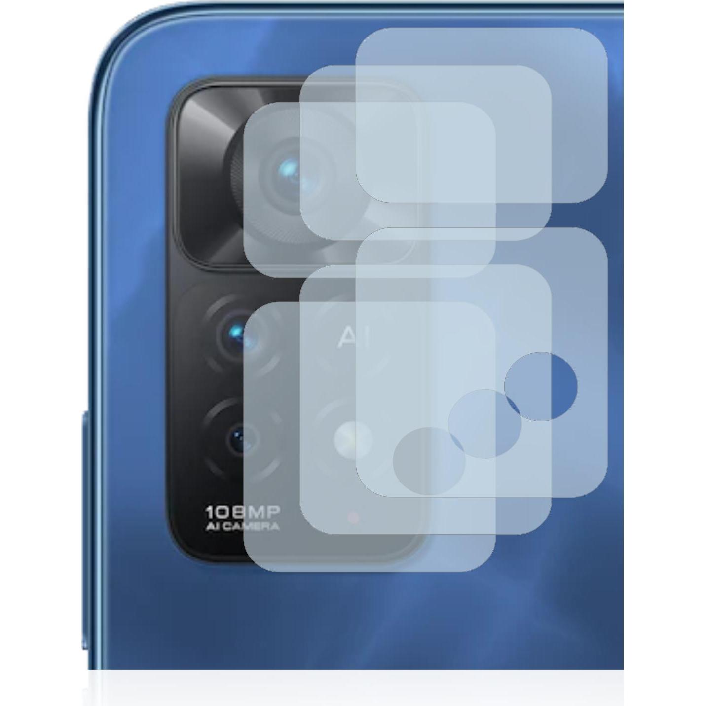 Thumbnail - BROTECT AirGlass Panzerglasfolie (3 Stück, Xiaomi Redmi Note 11 Pro 5G), Smartphone Schutzfolie, Transparent