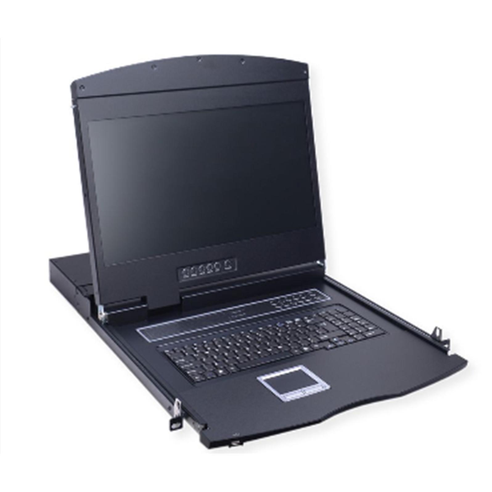 Thumbnail - Value 19" KVM-Konsole, KVM Switch, Schwarz