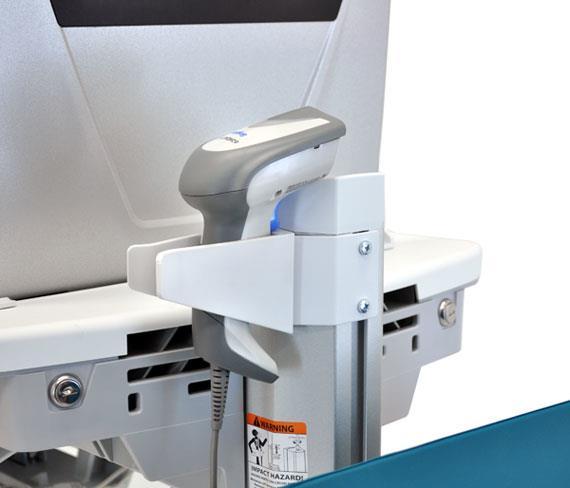 Productafbeelding Ergotron Trolley voor LCD-scherm/toetsenbord/muis/CPU/notebook/barcodescanner (open architec