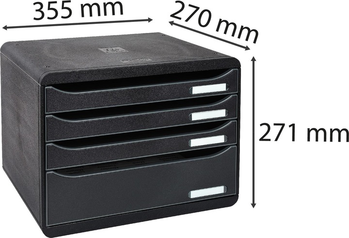 Produktbild Exacompta Stapelbare Boxen (A4+)