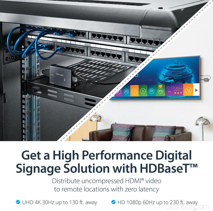 Actual product image StarTech Extends an HDMI signal over Cat5 UTP (Extender)