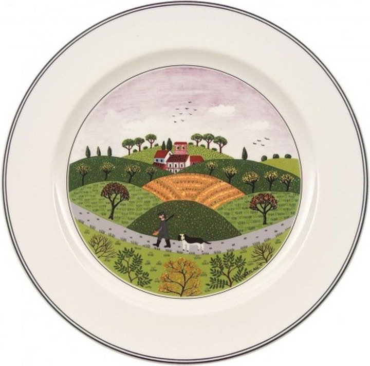 Speiseteller Jäger Design Naif (1 x, 27 cm)