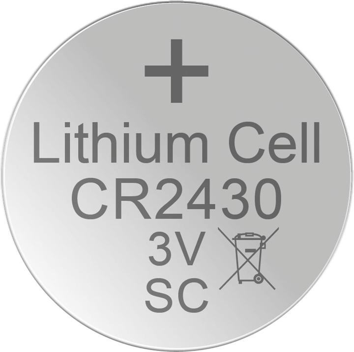 Actual product image Hückmann Button cell lithium 3V (5 pcs., CR2430, 290 mAh)