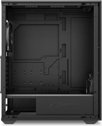 Actual product image Sharkoon VK3 ATX Black (black) (mATX, ATX, Mini-ATX)