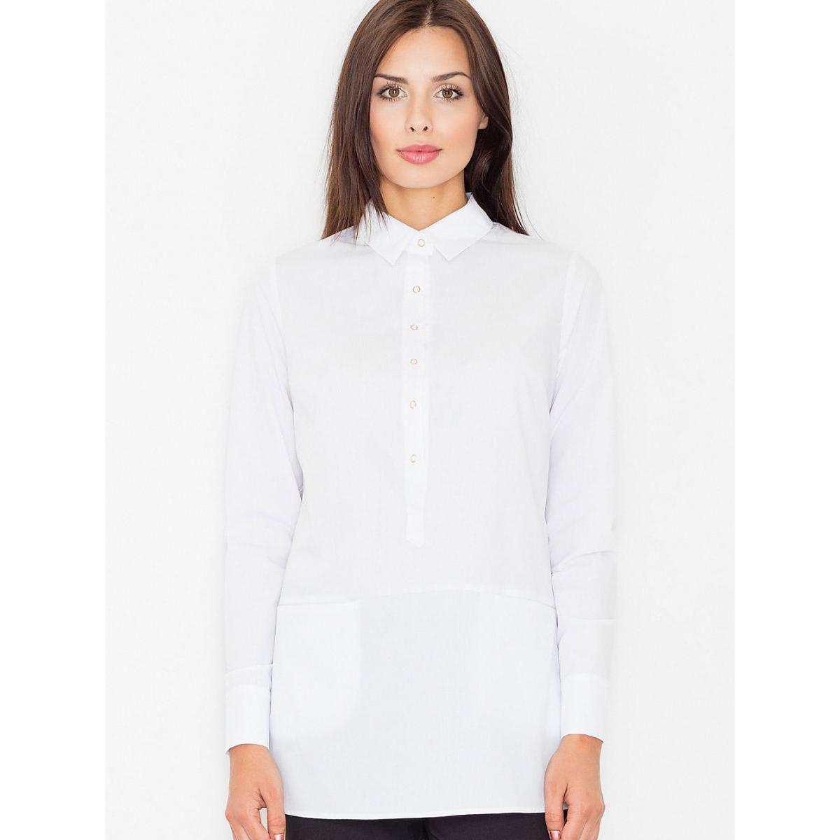 Figl, Damen, Bluse, Bluse, Weiss, (XL)