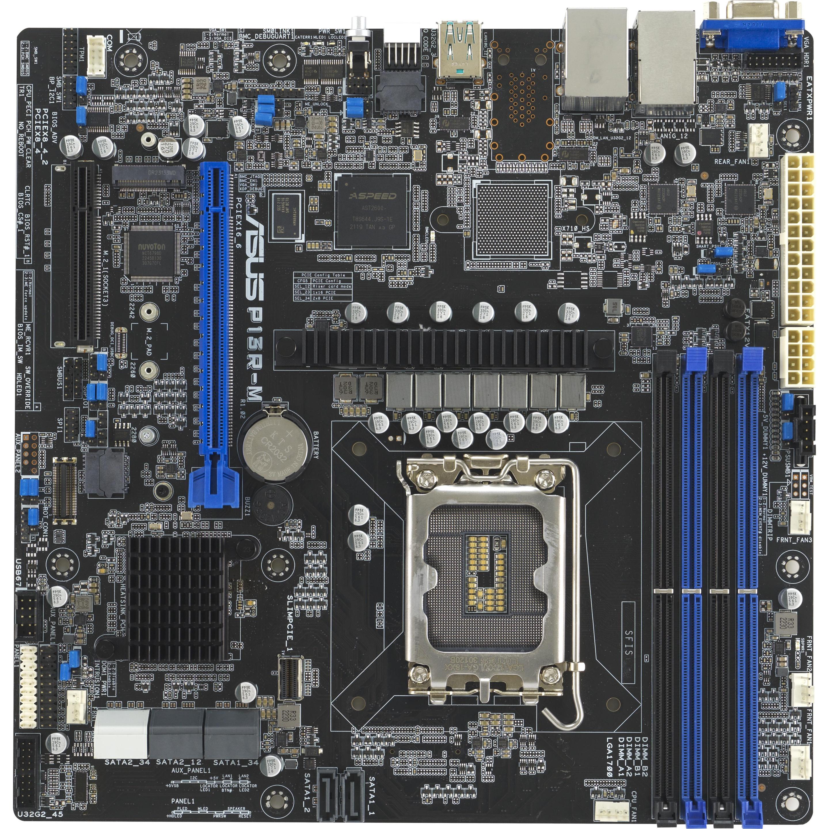 ASUS P13R-M (LGA 1700, mATX), Mainboard