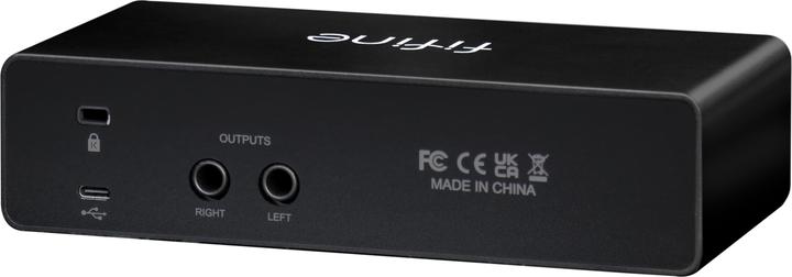 Actual product image Fifine Ampli3 Type-C Audio Interface 2 Channel USB Treble Sound Card Mixer