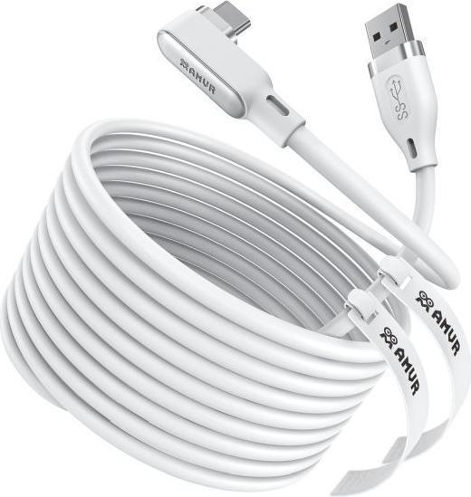 Produktbild AMVR Meta Quest 3 / 3S VR Link Kabel USB 3.0 Highspeed-Datenübertragung bis 5 Gbps