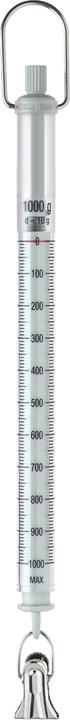 Actual product image H&S Spring scale Weighing range max. 1 kg Readability 10 g Multicoloured