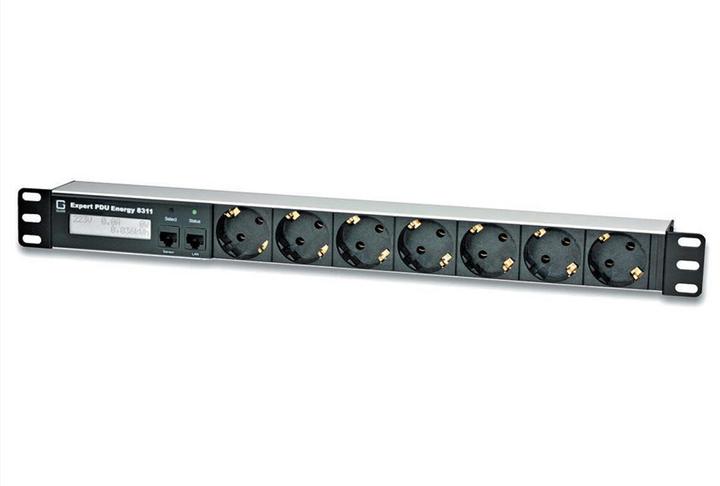 Produktbild Gude 8311-1 Expert PDU Energy 16A 7xSchutzkontakt 1xSensoranschluss - Netzwerk