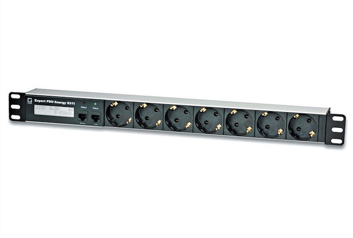 Produktbild Gude 8311-2 Expert PDU Energy 16A 7Schutzkontakt 1Sensoranschl Diff-AC - Netzwerk - S (7 x, CEE 7/3, 1.50 m)
