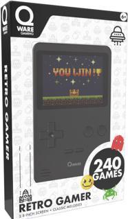 Image du produit Qware Arcade 240 En 1 Mini Jeu Rétro Noir