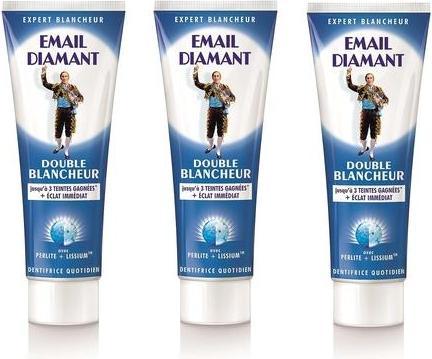 Immagine prodotto Atos E -Mail -Diamond Double Blancheur Dentifricio Sbiancante Dudged 75ml (75 ml)