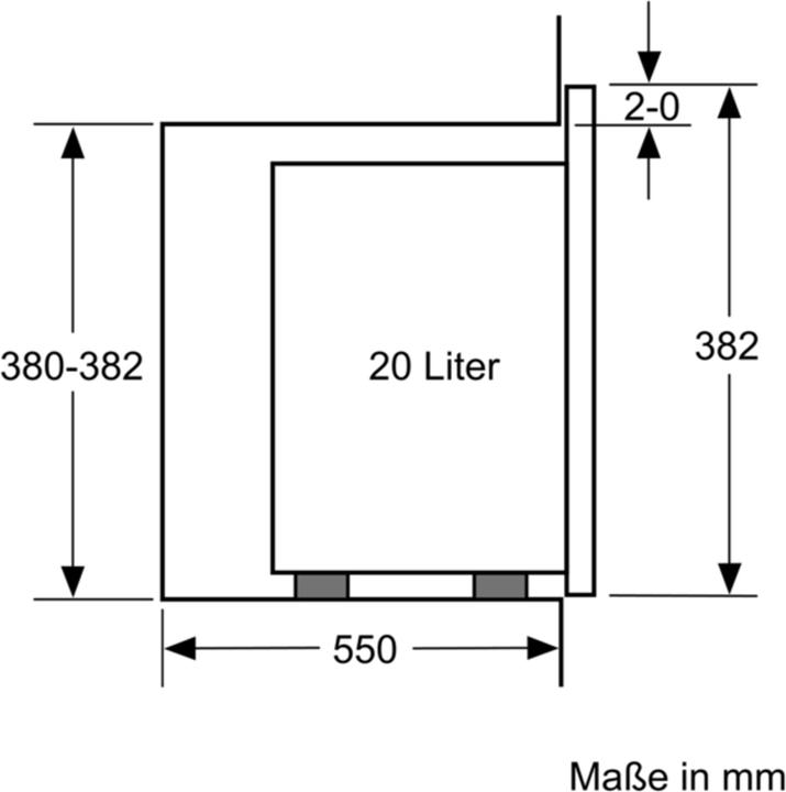 Actual product image Bosch Hausgeräte BFL524MB0