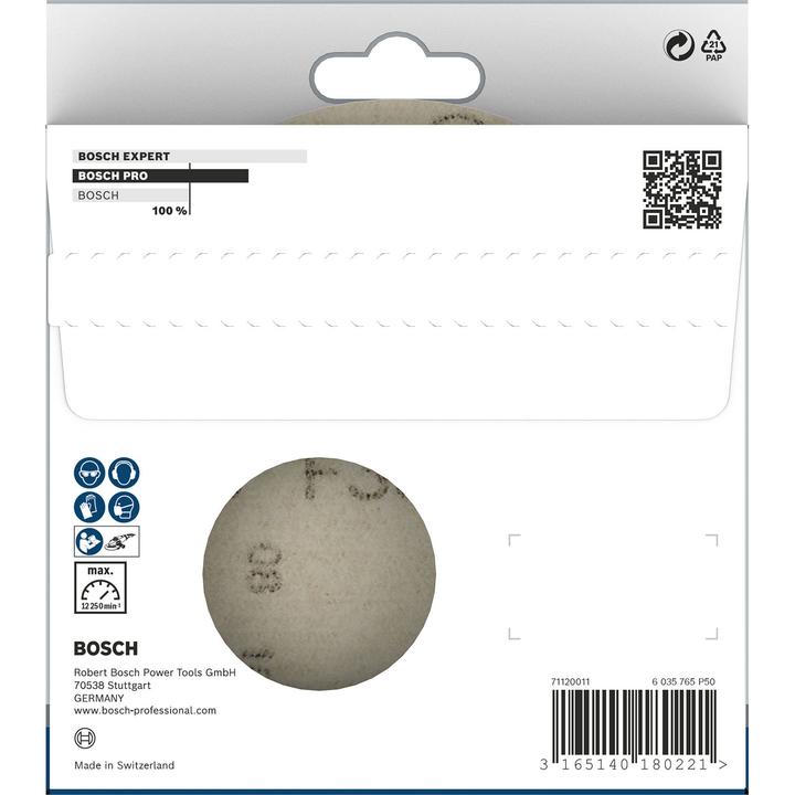 Actual product image Bosch Professional Zubehör PRO F355 sanding sheet, 125 mm, G120 (120)