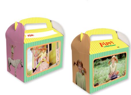 Produktbild DH-Konzept Mitgebsel oder Snack Boxen Pippi Langstrumpf im 8er Pack (8x)