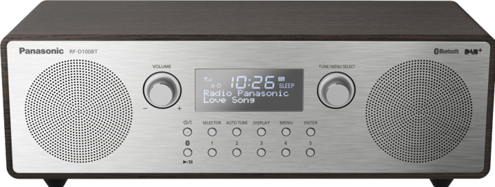 Actual product image Panasonic RF-D100BT (DAB+, FM, Bluetooth)