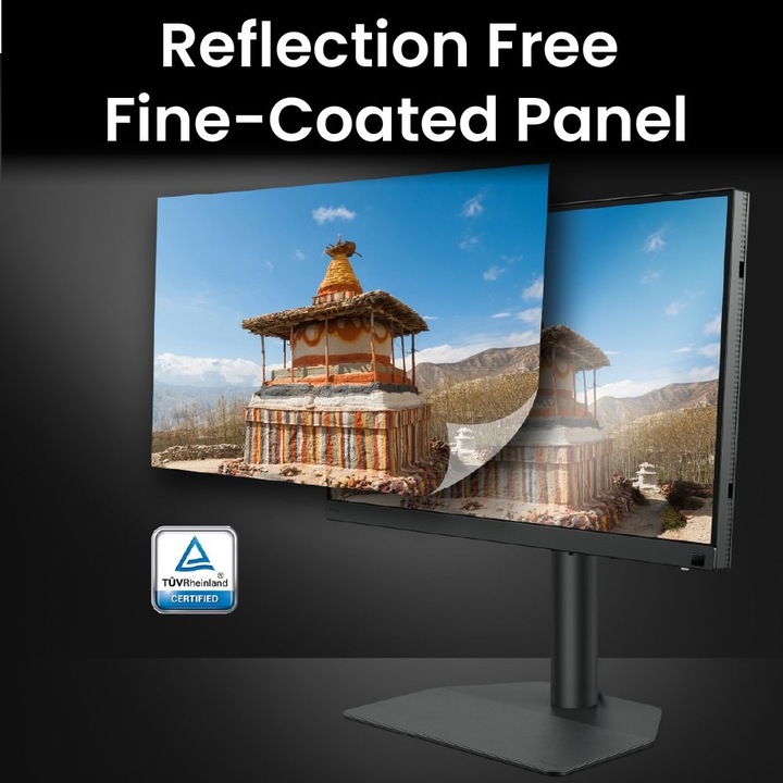 Actual product image BenQ 61,2cm SW242Q 16:10 DP/HDMI/DVI gr.lift/piv. WUXGA (2560 x 1600 pixels, 24.10")