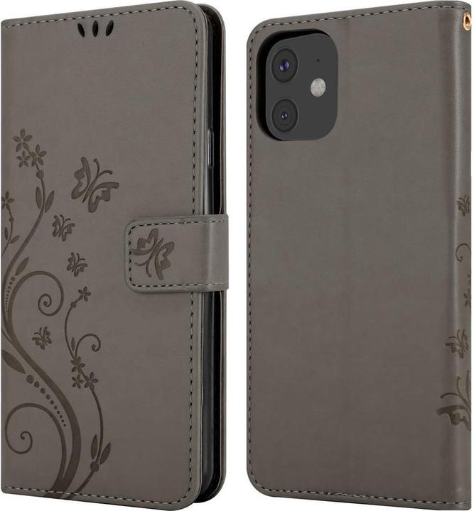 Actual product image Cadorabo Flower Book Cover (Apple iPhone 11)
